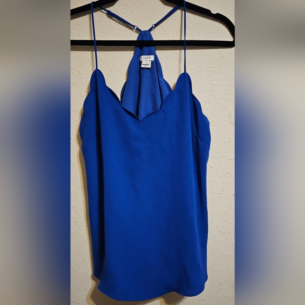 J.Crew scalloped Carrie Cami. SZ 4